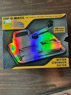 Top-O-Matic T2 Cigarette Rolling Machine in box